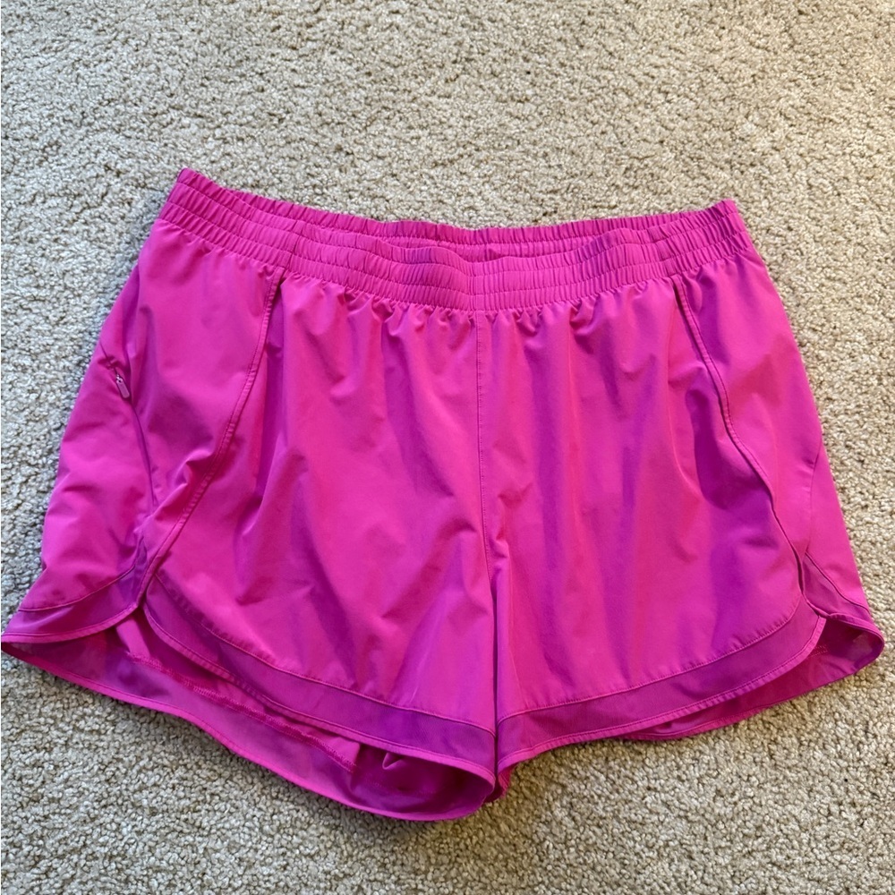Athleta Vibrant Pink Athletic Shorts